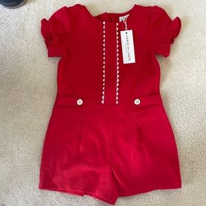 Janie and jack size 3t romper